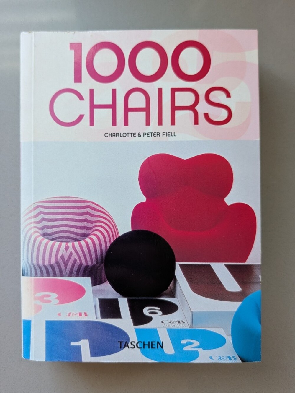 1000 CHAIRS taschen book 2005